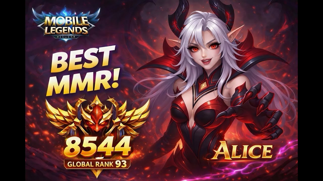 🔴 LIVE: Alice Global Rank Push | High MMR Ranked Match