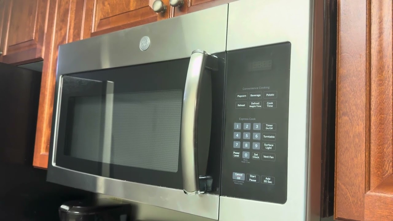 GE (General Electric) JVM3162RJ3SS Microwave Oven | Timer