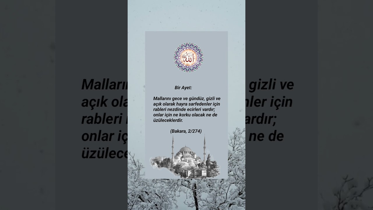 Ayeti kerime. #ayet #islam #dinis&ouml;zler #youtube #shorts #reels