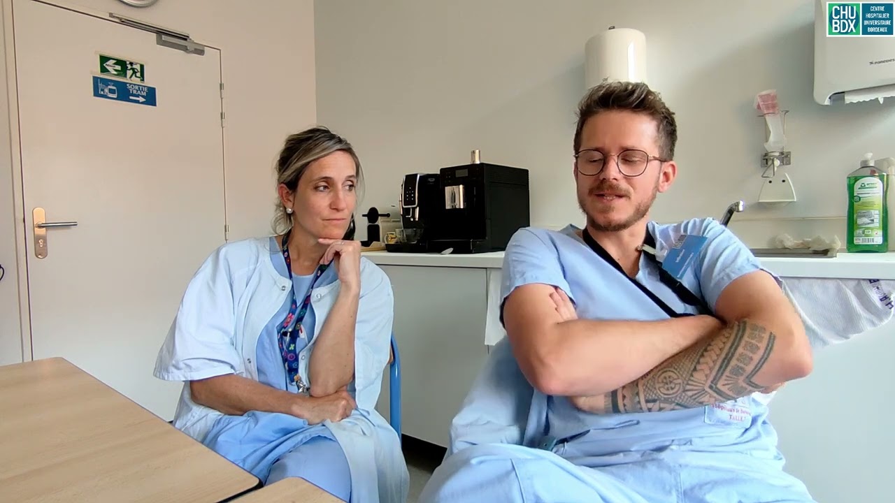 Présentation du service de réanimation de Magellan de l'hôpital Haut-Lévêque du CHU de Bordeaux