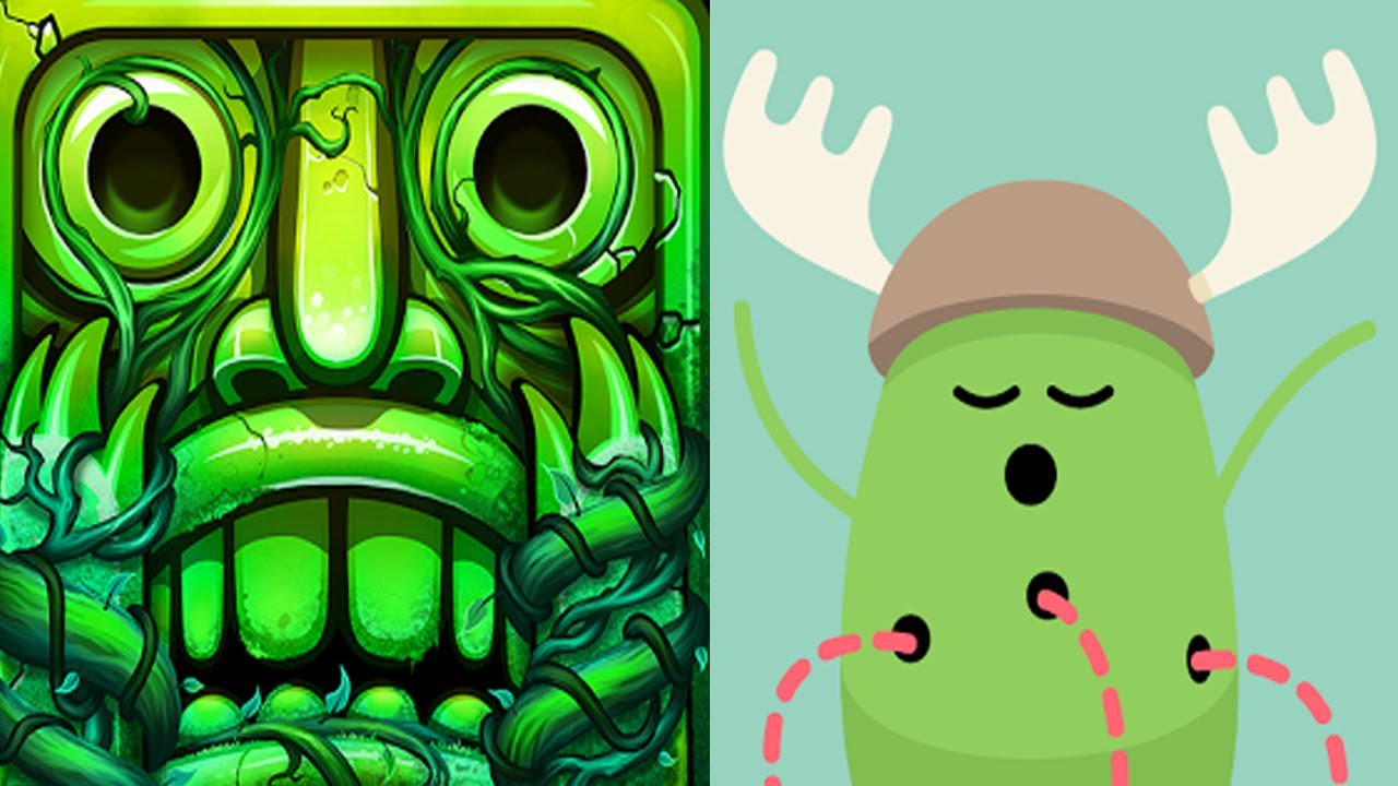 Temple Run 2 Lost Jungle VS Dumb Ways to Die Android iPad iOS Gameplay HD