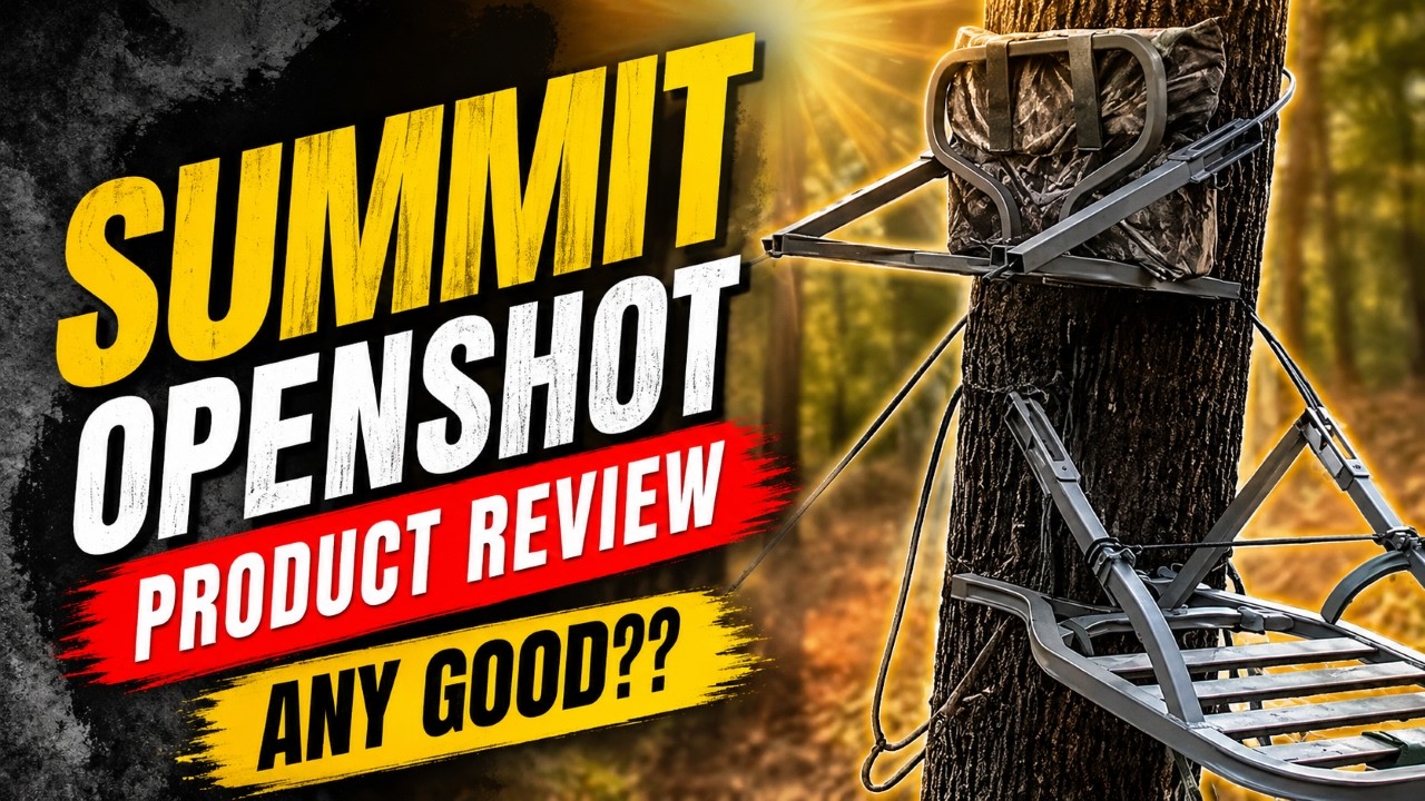 SUMMIT OPENSHOT Climbing Treestand In-Depth Review //Part 2//Worth the Money??