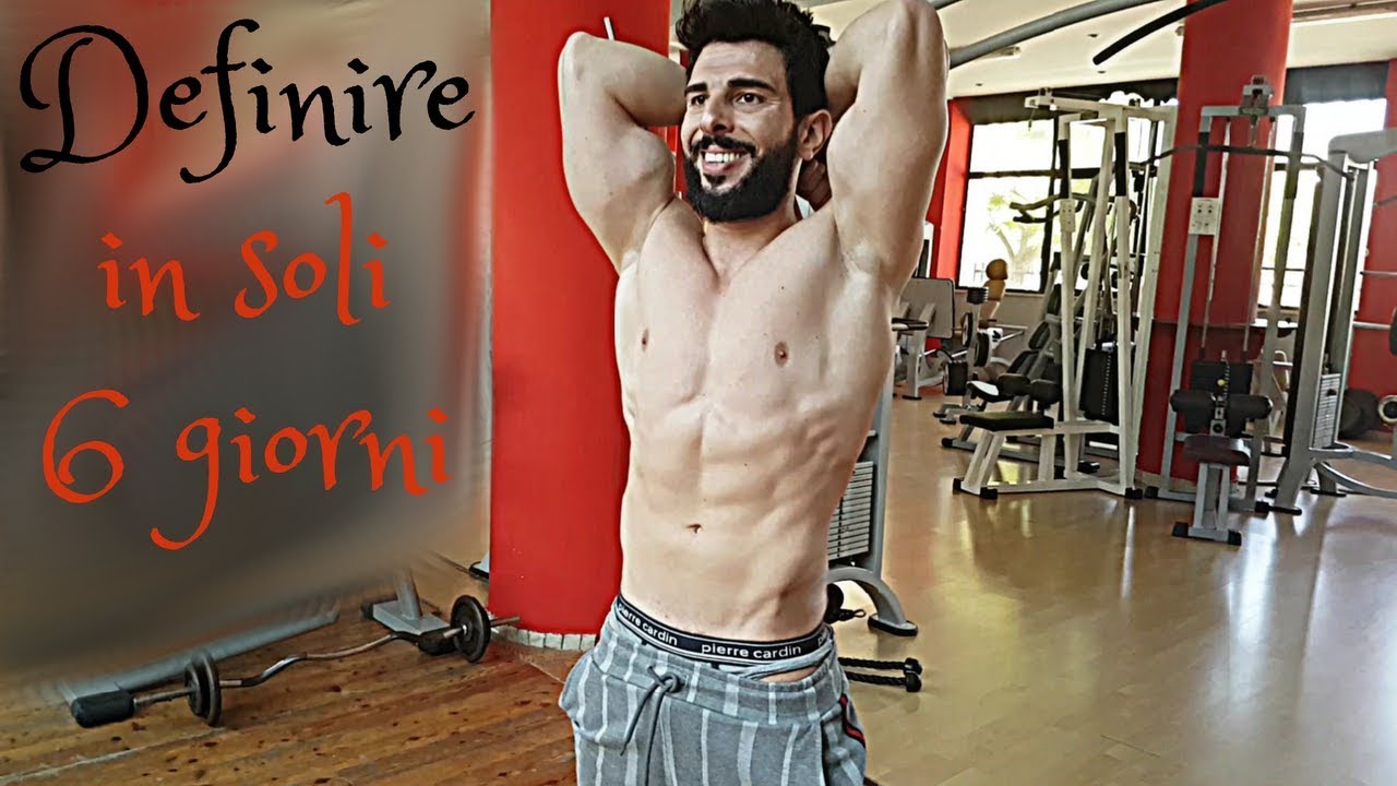 DIETA ESTREMA PER LA DEFINIZIONE MUSCOLARE - TRICIPITI e BICIPITI a ZERO CARBO