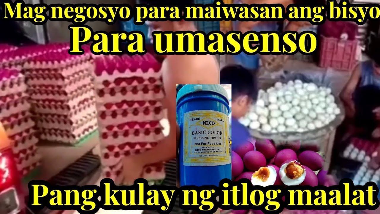 Pang kulay sa itlog maalat | salted egg | paano gumawa ng itlog maalat | itik | itikan | duck farm
