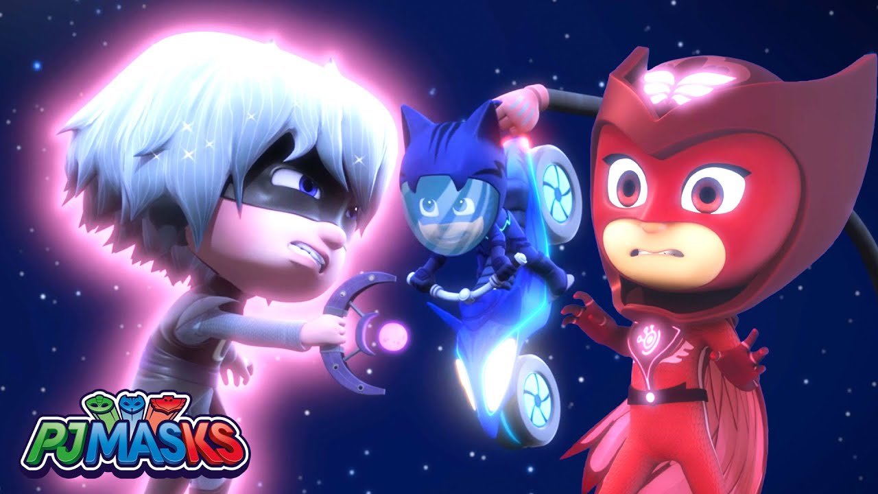 Trouble on the MOON! 🌚 | PJ Masks Full Episode | Cartoons for Kids | #superheroes