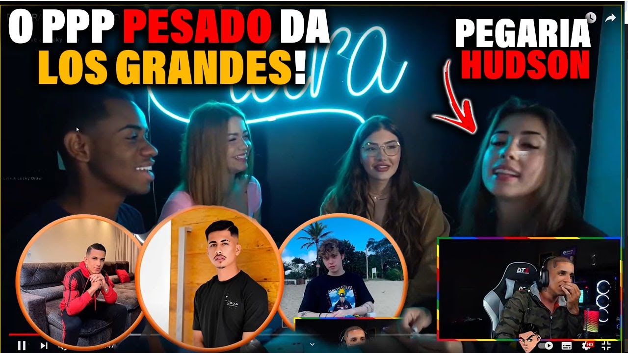 HUDSON AMORIM REAGINDO PEGARAM O NOBRU??? O PPP PESADO DA LOS GRANDES! POLEMICO