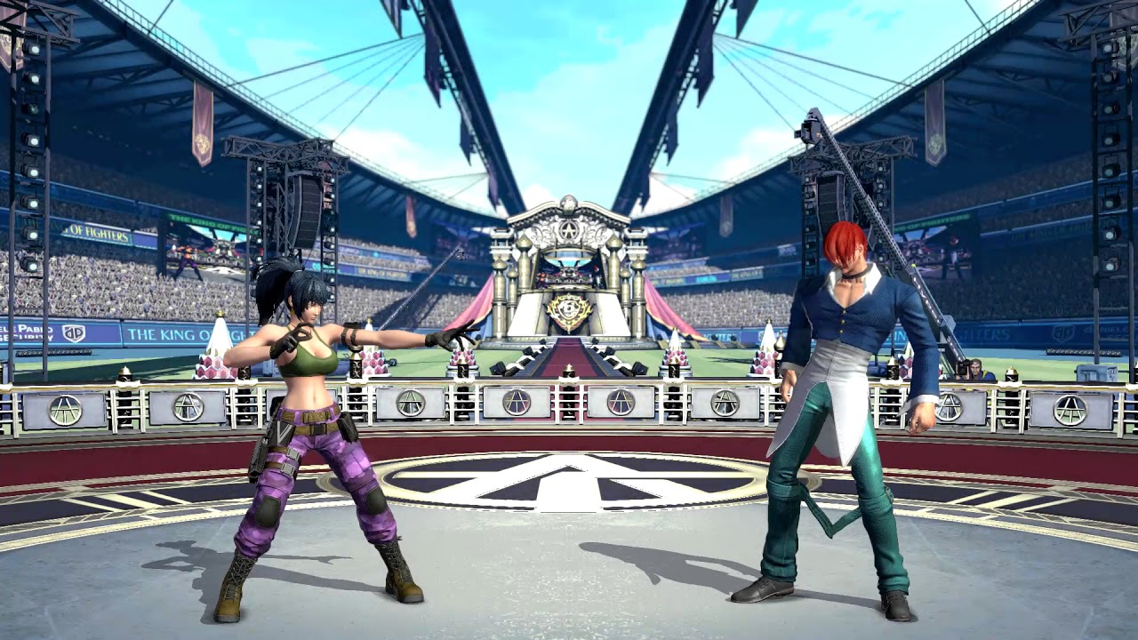 The King Of Fighters XIV athena leona kula vs kyo iori k'