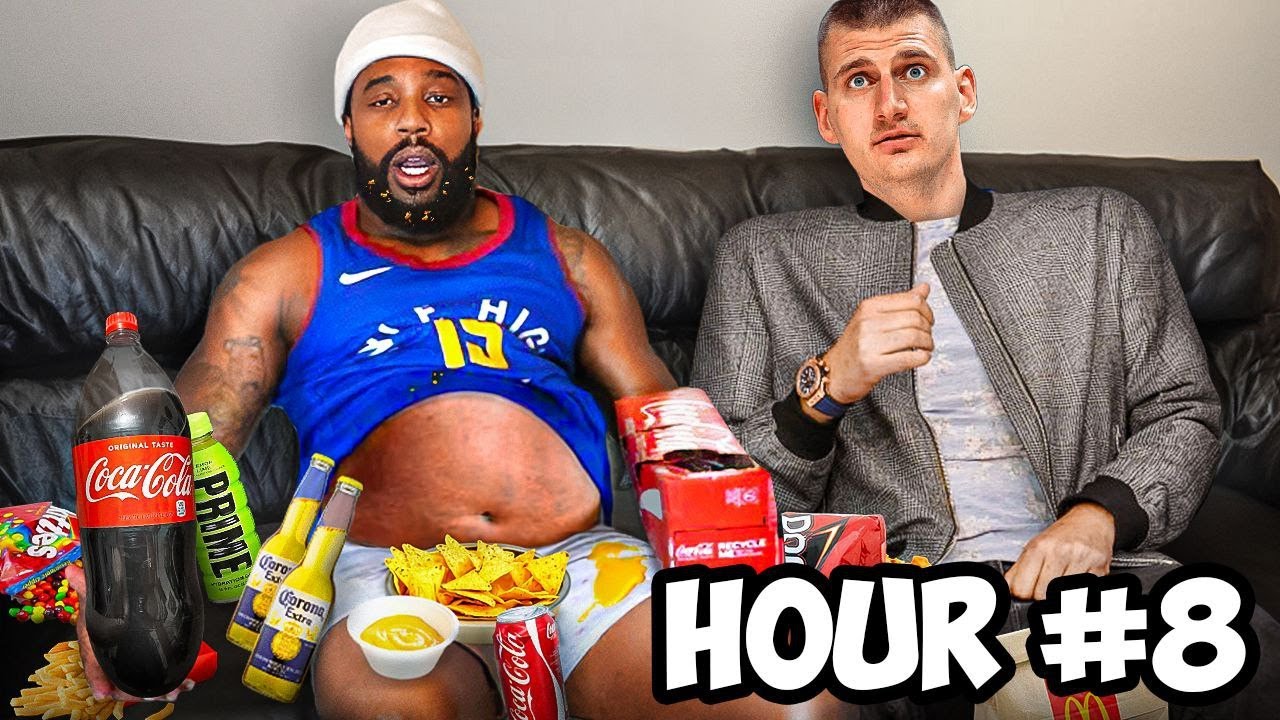 I Ate Jokic's Terrible Cheat Day & Gained 6 Pounds In 24 Hours!