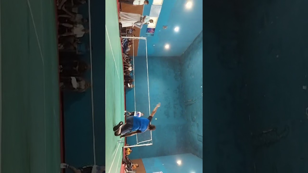 Single badminton final match#badminton #trickshots #badmintonlovers #badmintontechniques #shorts