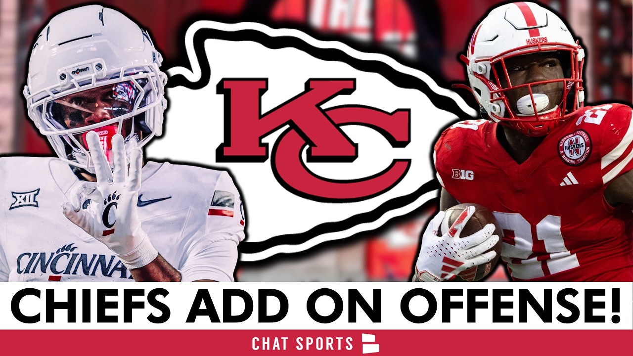 🚨HIGHWAY ROBBERY! Chiefs Draft Emmett Johnson & Cyrus Allen On Day 3 Of 2026 NFL Draft!