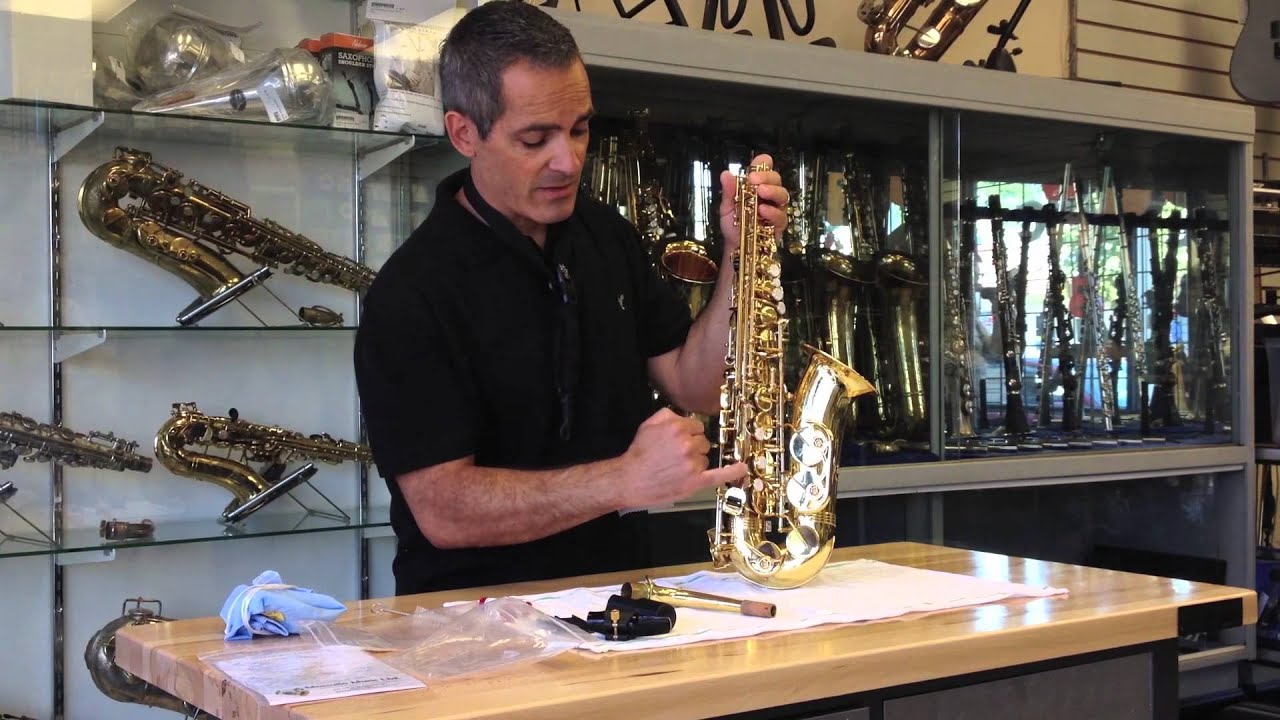 Saxophone Care Part 2- How to Clean a Saxophone.