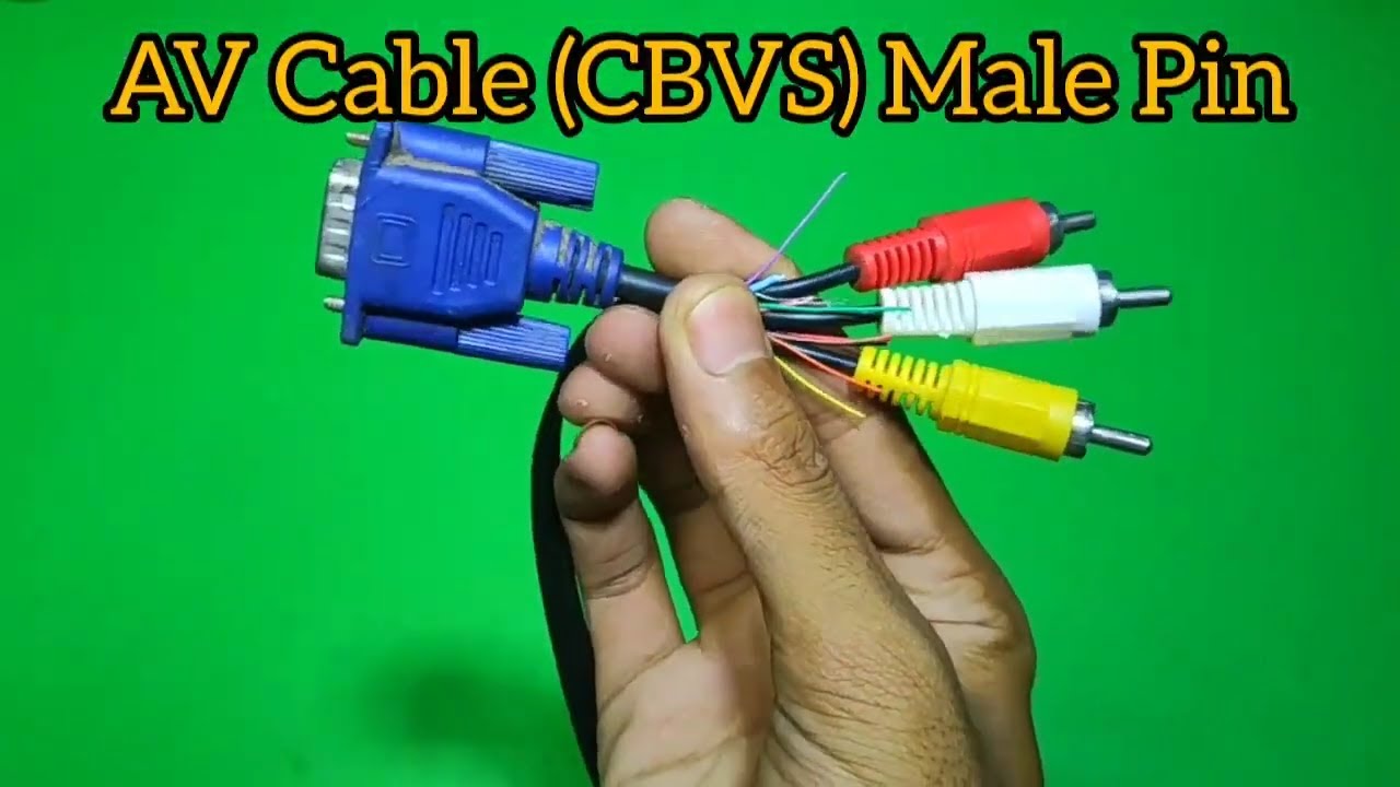 vga to av cable connection | vga to av converter | vga to av
