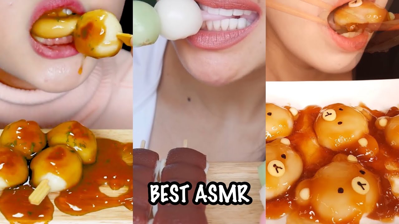 #2 | asmr eating compilation | dango 🍡