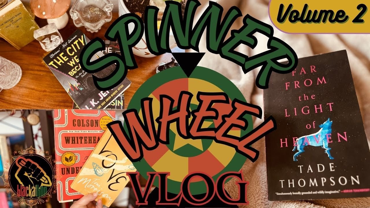 Spinner Wheel Chooses My TBR Vol. 2 | Reading Vlog | Blackathon