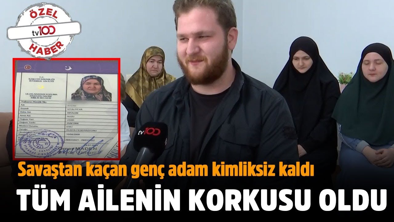 Yıllardır mülteci başvuru belgesiyle yaşıyordu, İslam Vitaliyev'in elinden o belge de alındı