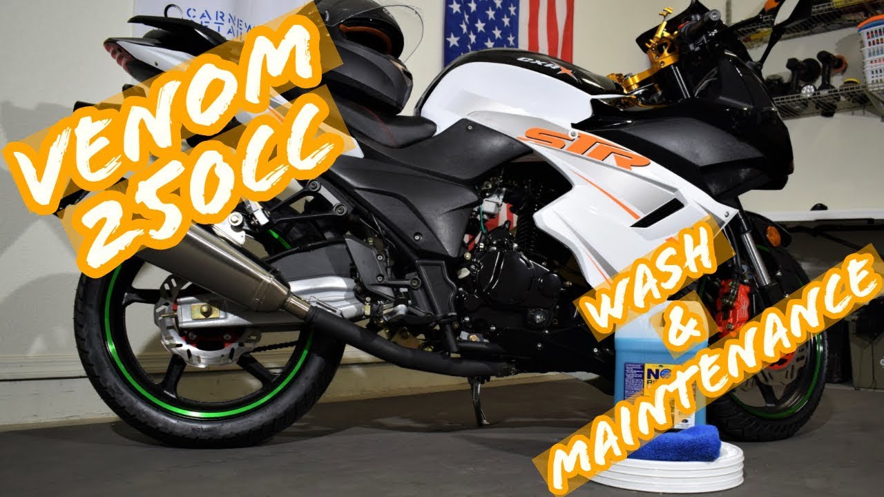How To Detail A Motorcycle & Maintenance!
