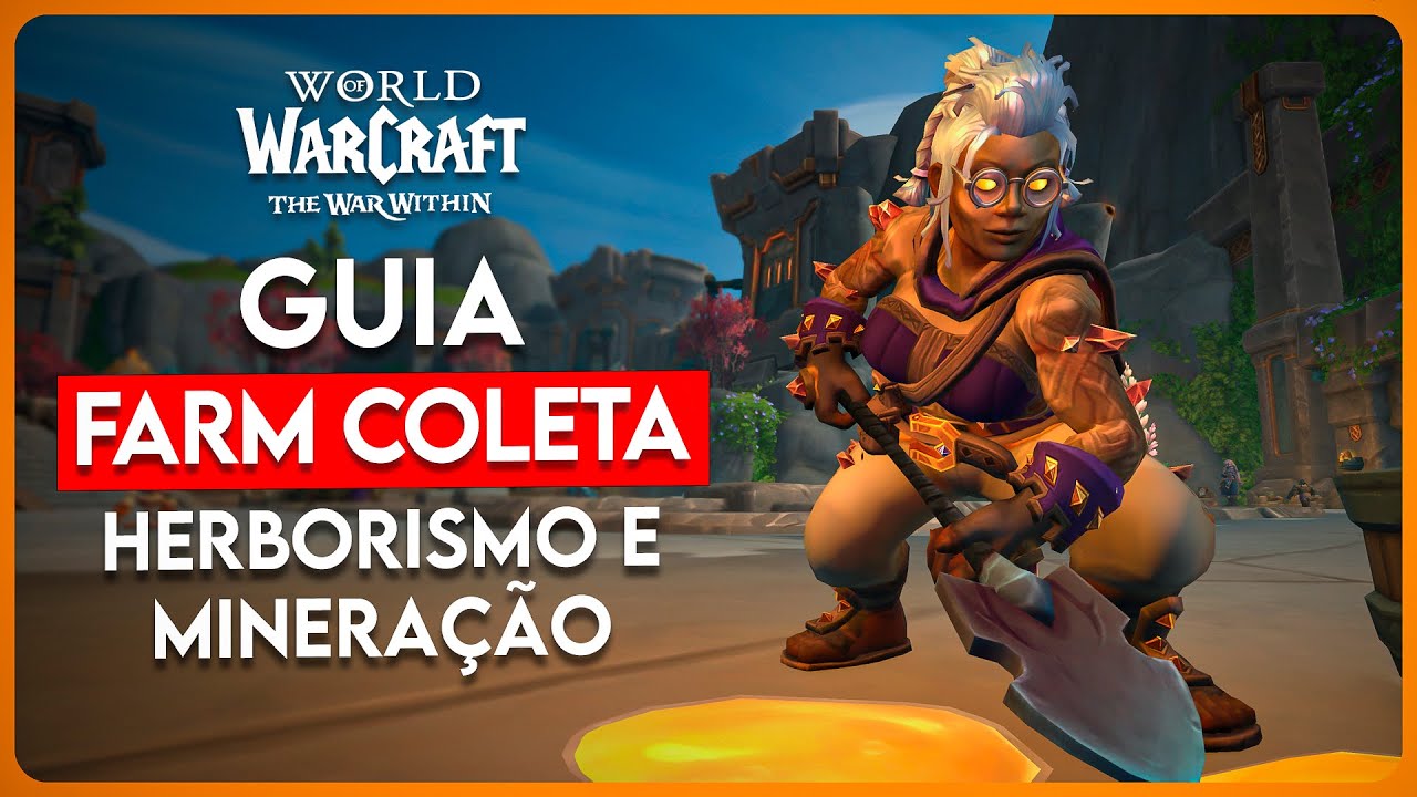 Guia COMPLETO do Farm de COLETA! (Herborismo e Mineração)