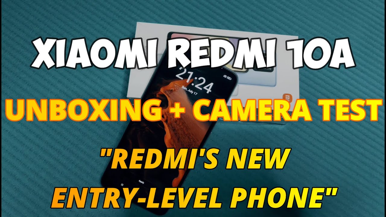 Xiaomi Redmi 10A Unboxing + Camera Testing