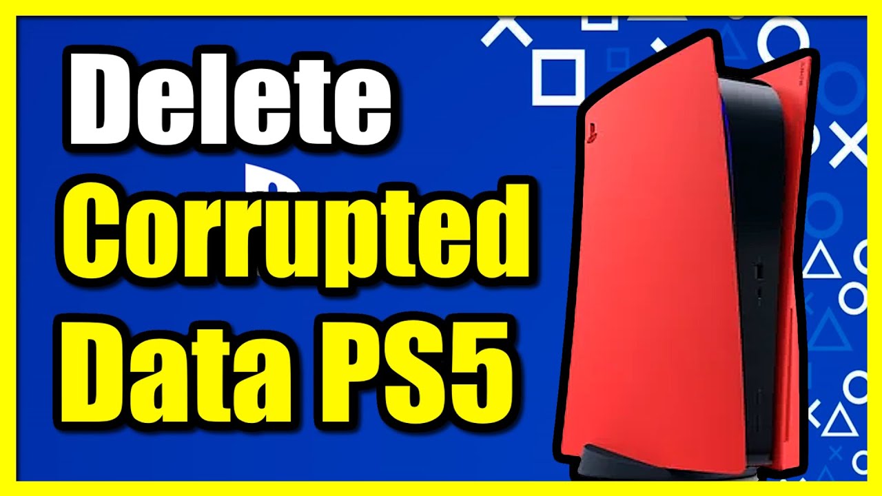 Как удалить поврежденные данные на консоли PS5 (простое руководство)