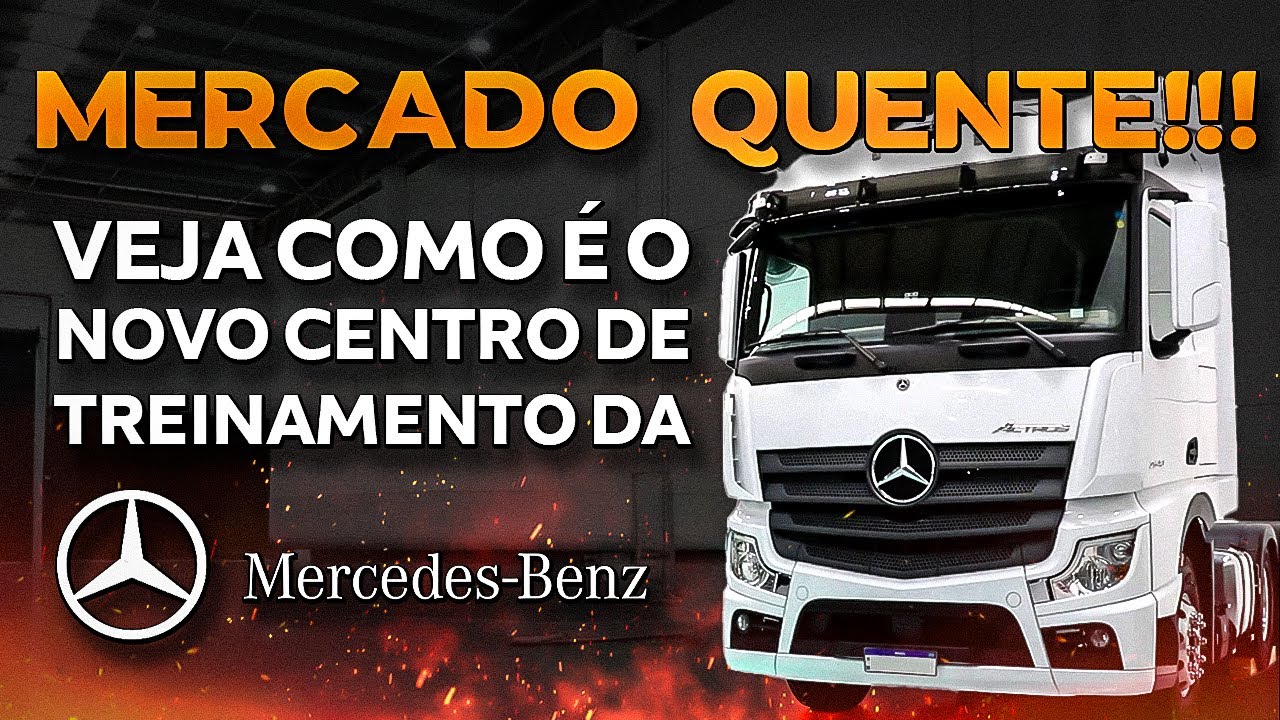 Quer Trabalhar com Caminhões? A Mercedes Vai te Treinar!