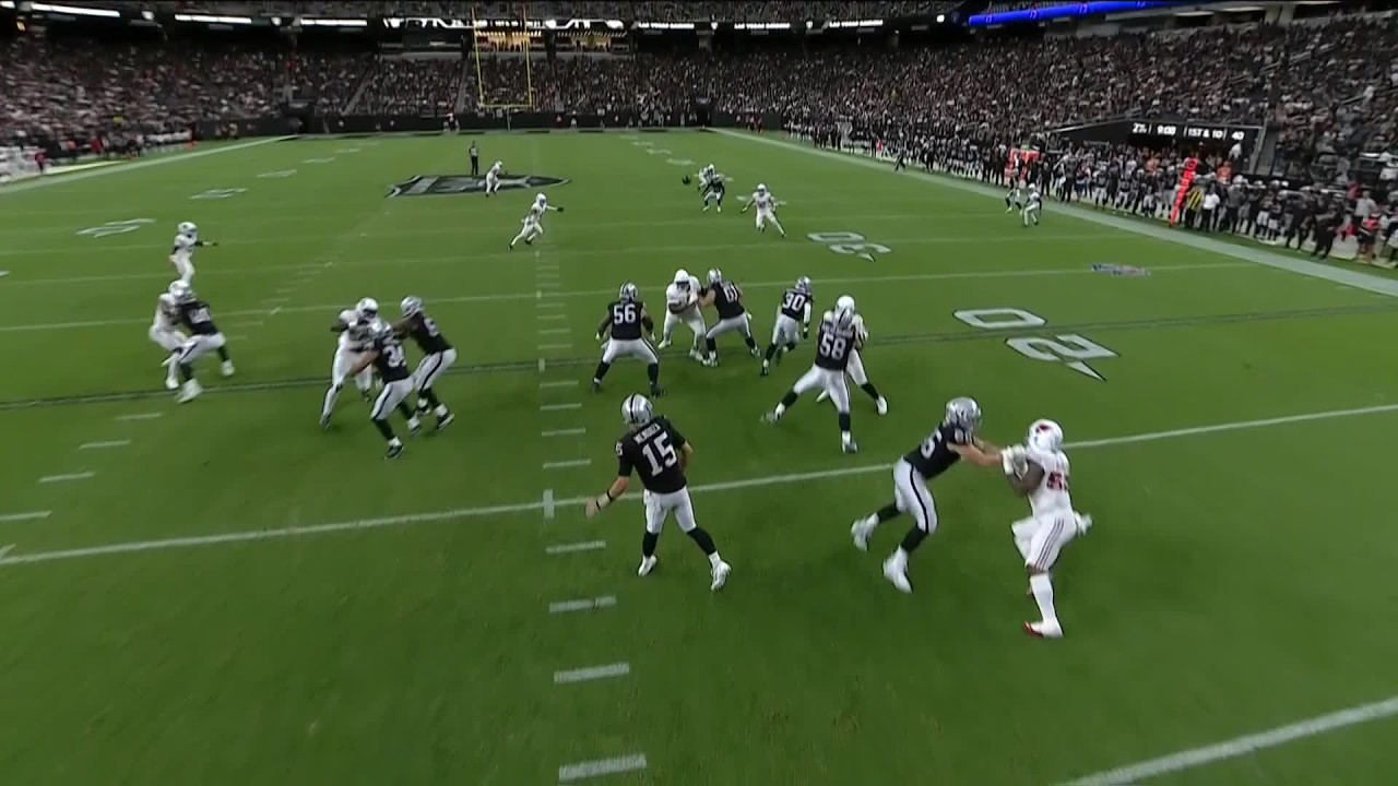 Fernando Mendoza dissects several Cardinals on 19-yard dart to Malik Benson