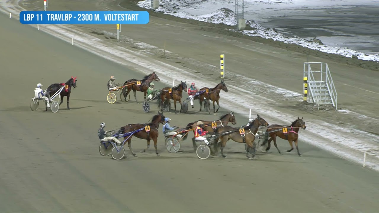 Løp 11  Varmblods  2300 m  Volte  med seierintervju