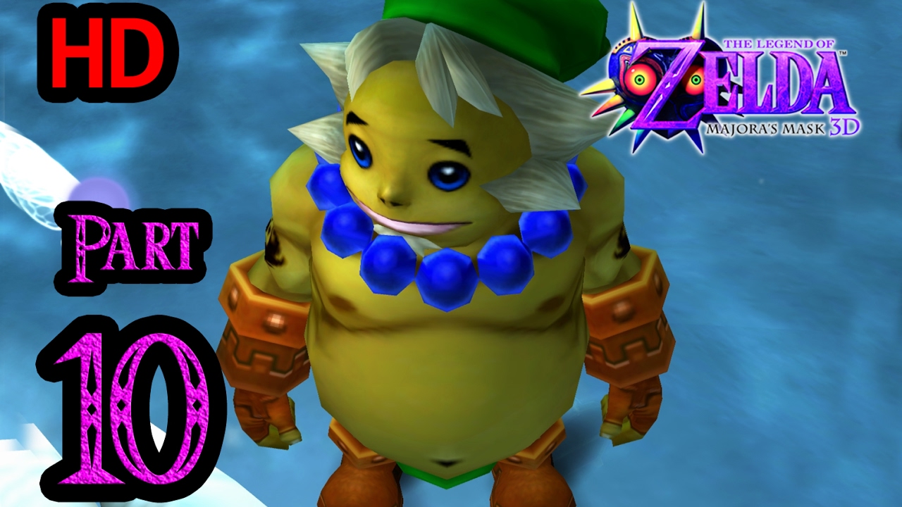 Zelda Majora's Mask 3D 100% Walkthrough 1080p HD Part 10 - Mountain Village - Goron Mask