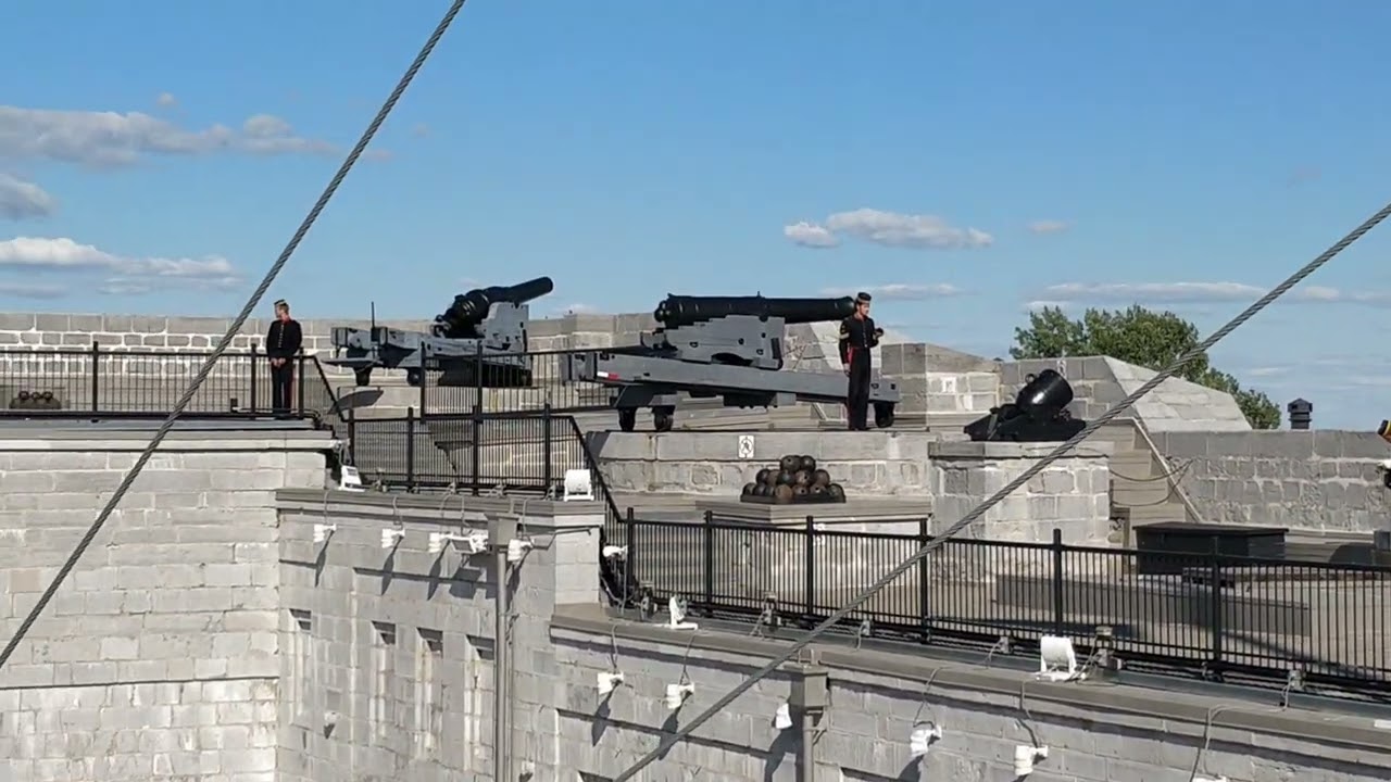 Cannon at Kingston fortress. Aug 13th 2022