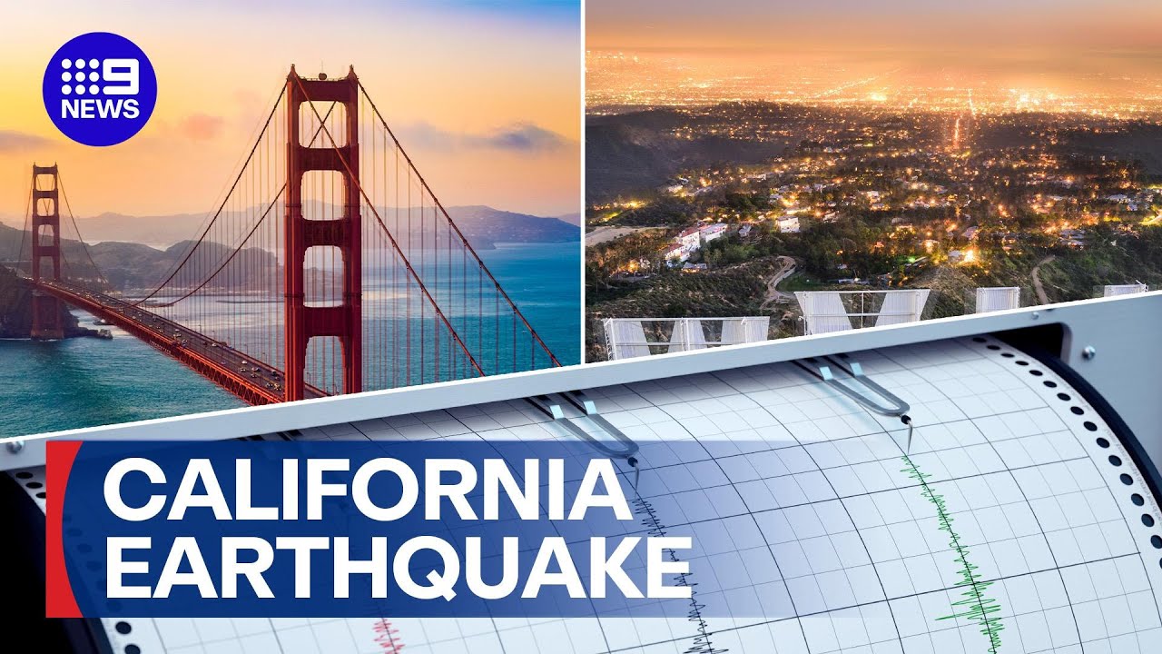 Southern California experiencing 65-year high in seismic activity | 9 News Australia