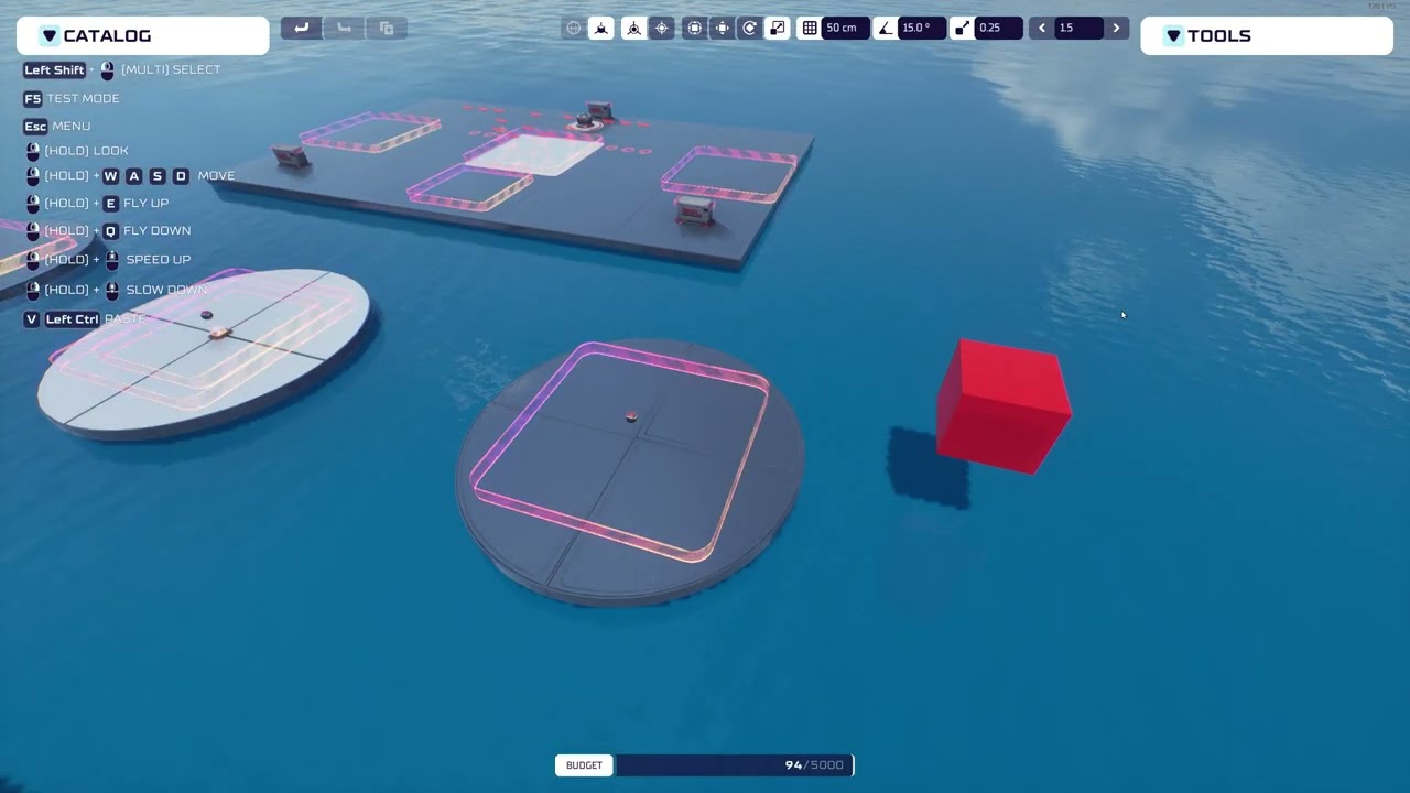 How to Modify Items/Change Colors in the Splitgate 2 Map Builder