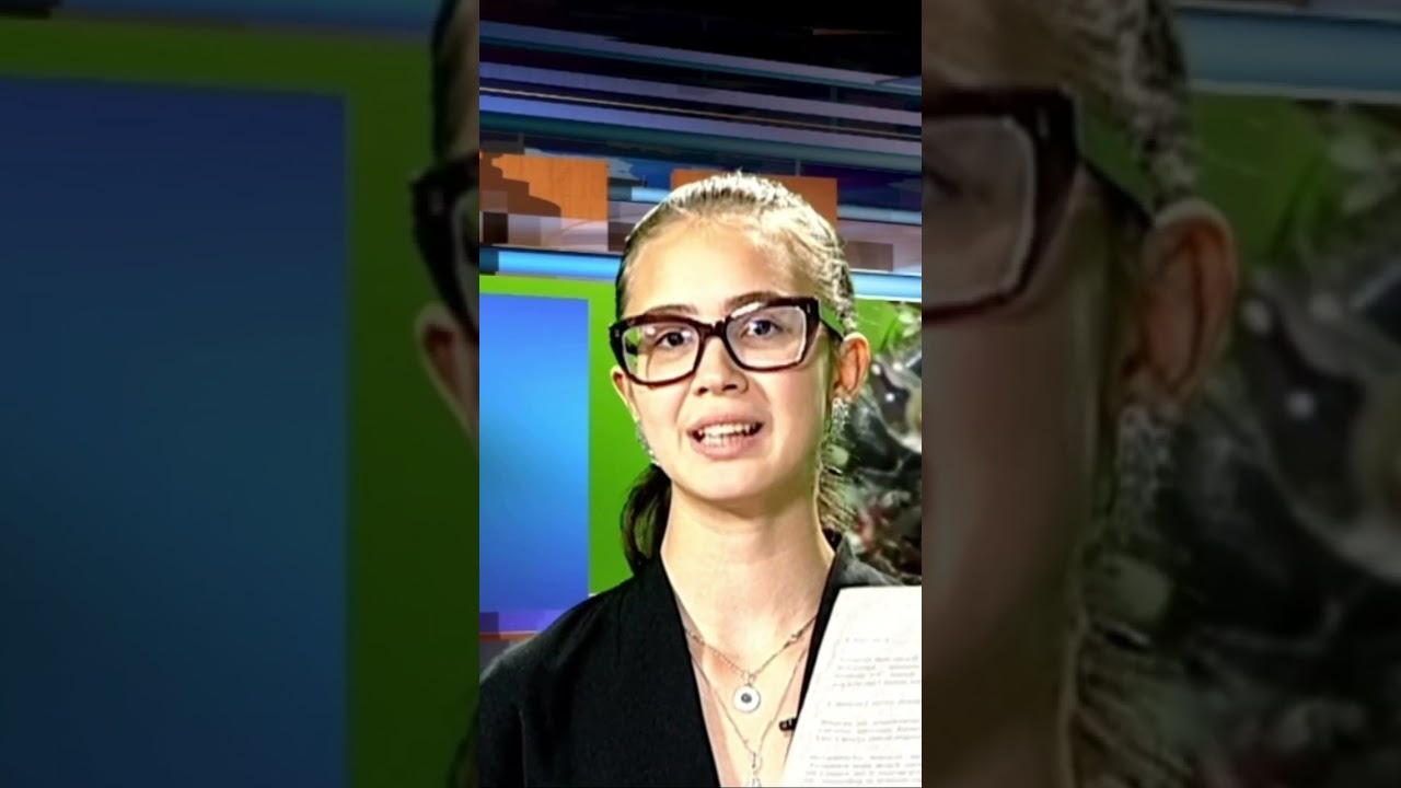 Телеведущая София Гмызина. Практика для медиакласса. Тема: &laquo;Венерина Мухоловка&raquo; #мтуси