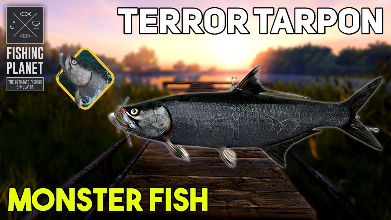 MONSTER FISH TERROR TARPON EVERGLADES - FISHING PLANET