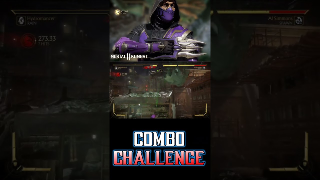 COMBO CHALLENGE #6 Impossible Rain Combo (You'll see why)