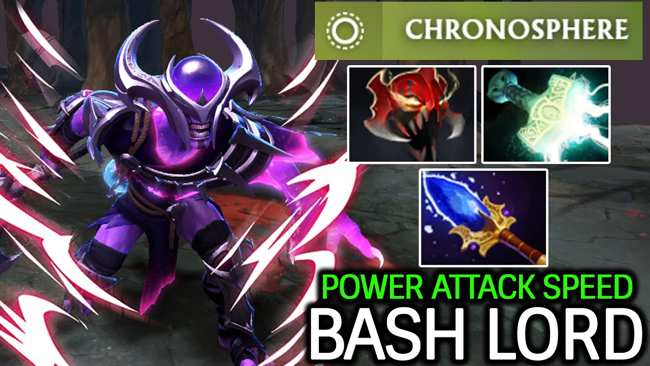 Faceless Void Bash Lord – Power of Madness Attack Speed Dota 2