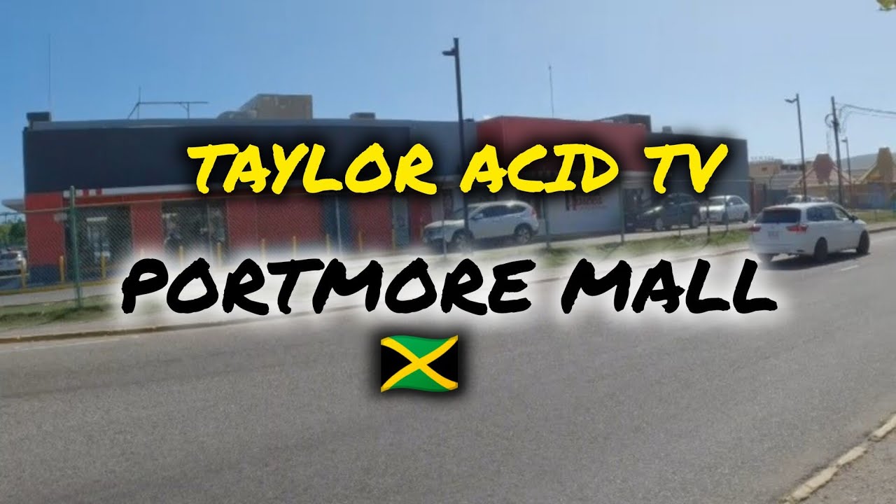 Пешеходная прогулка по торговому центру Портмор 🇯🇲