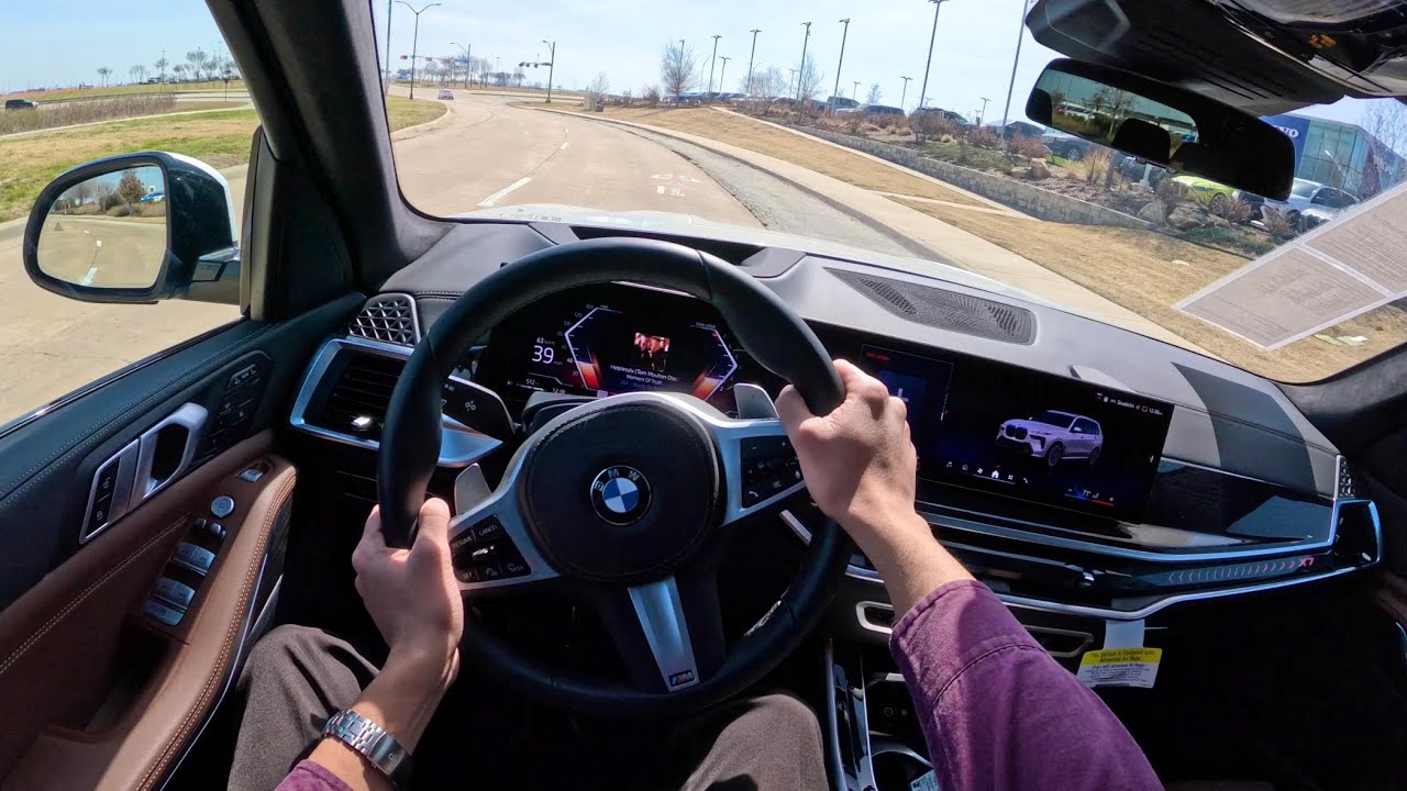 2025 BMW X7 xDrive40i M Sport - POV Test Drive 
