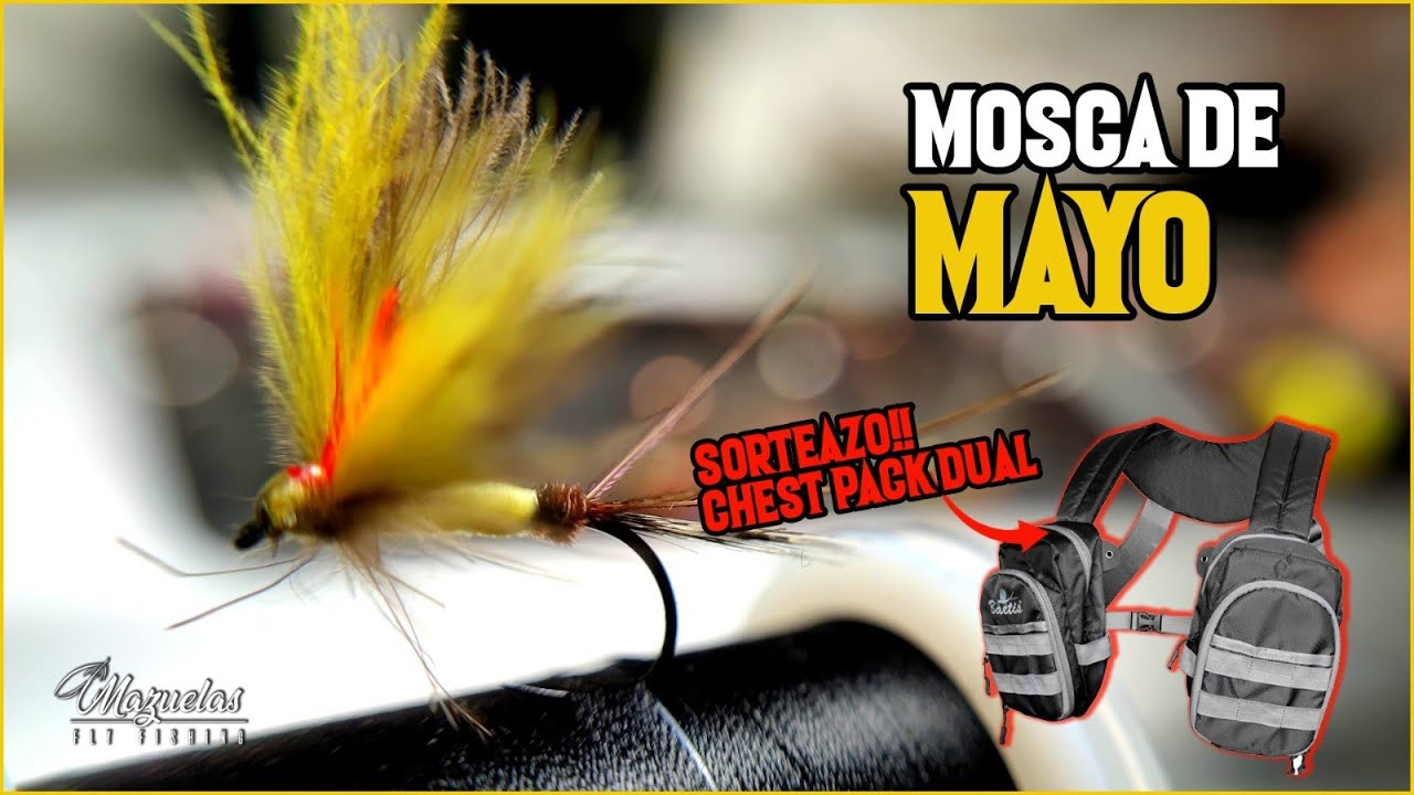 ✅Mosca Mayo.Efemera Danica + SORTEO TOP.Mazuelas fly fishing
