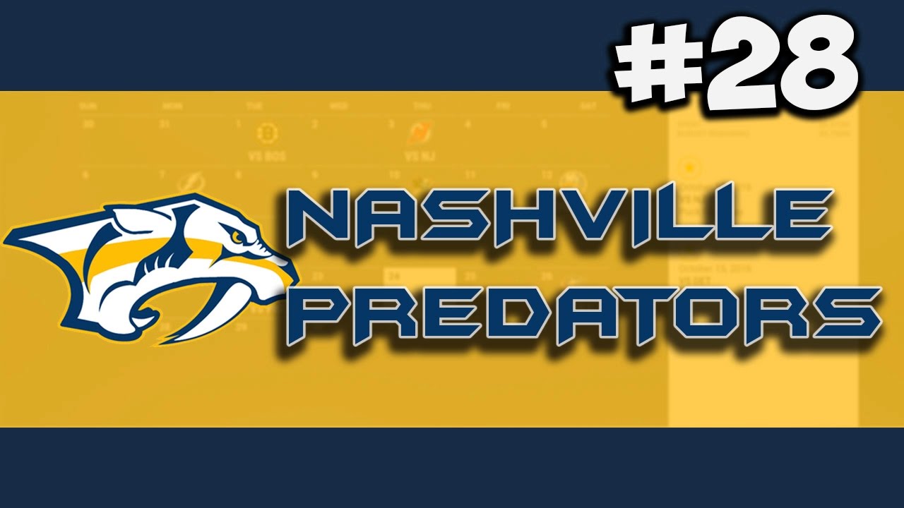 NHL 17: Franchise Mode | Nashville Predators #28 