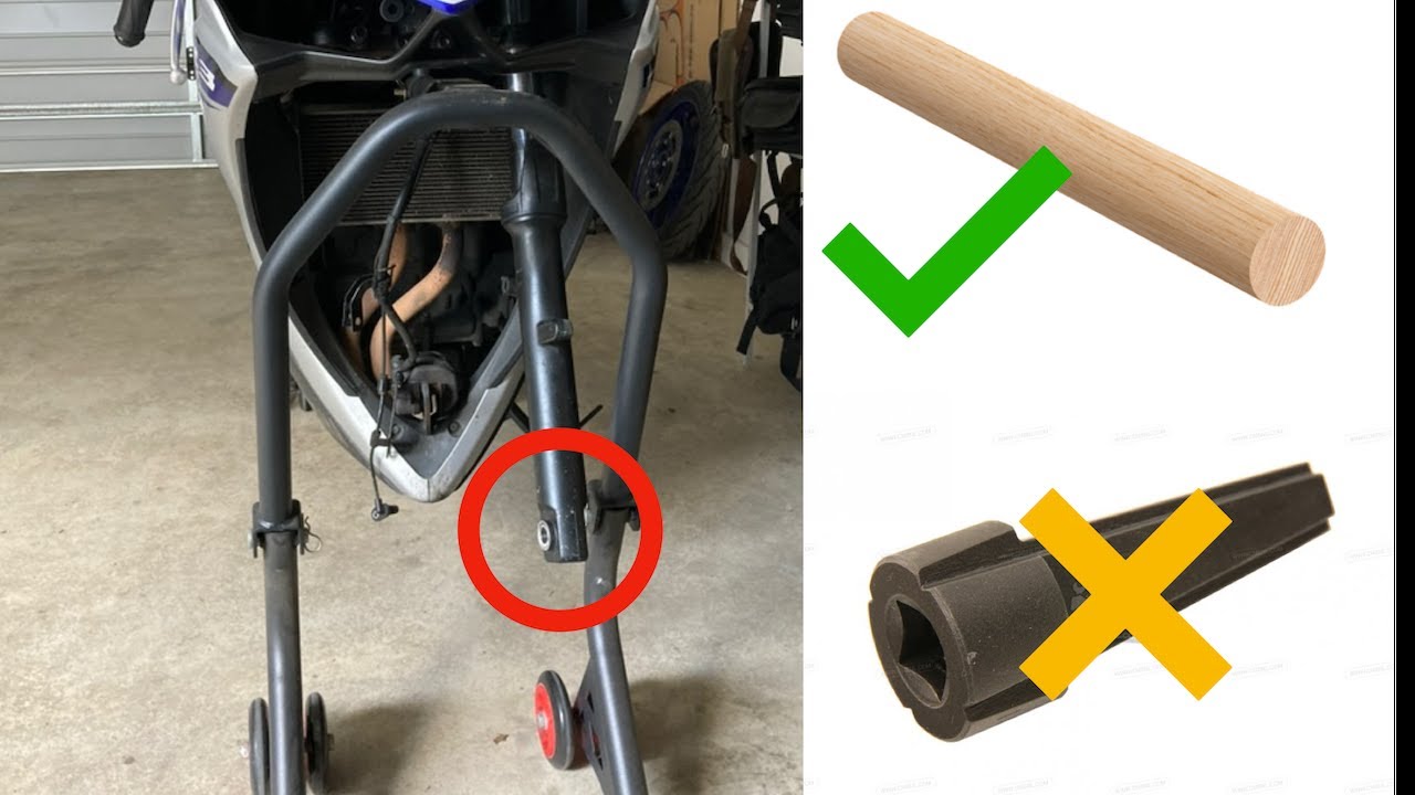 How I remove the damper rod bolt from a fork leg