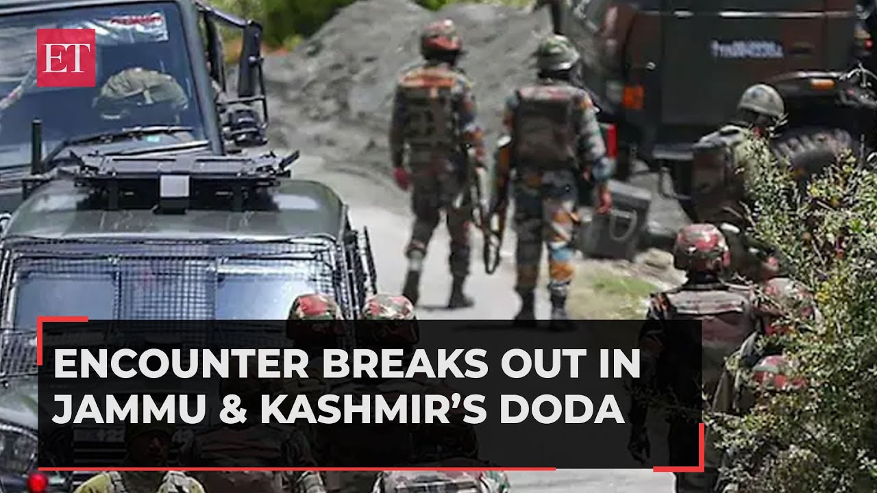 J&K: Encounter breaks out between terrorists and security forces in Doda district