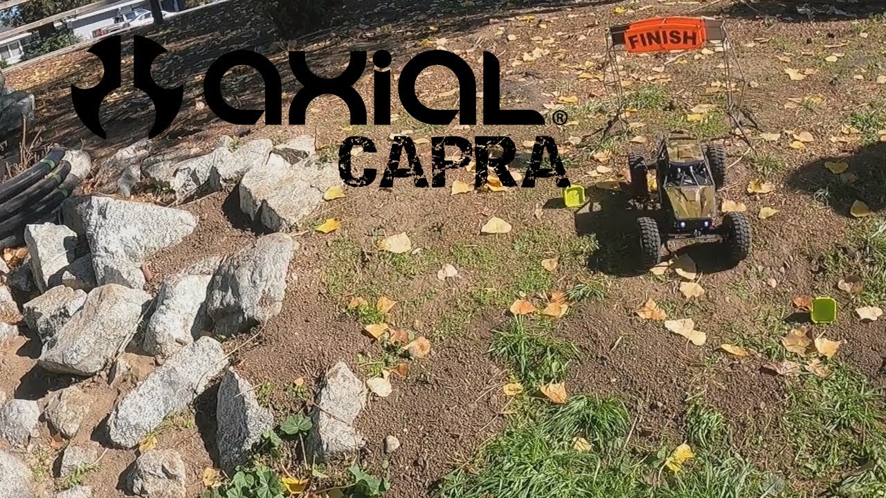Axial Capra на трассе 2 #соревнование #жизньнаавтомобиле #гусеничный #внедорожник4x4