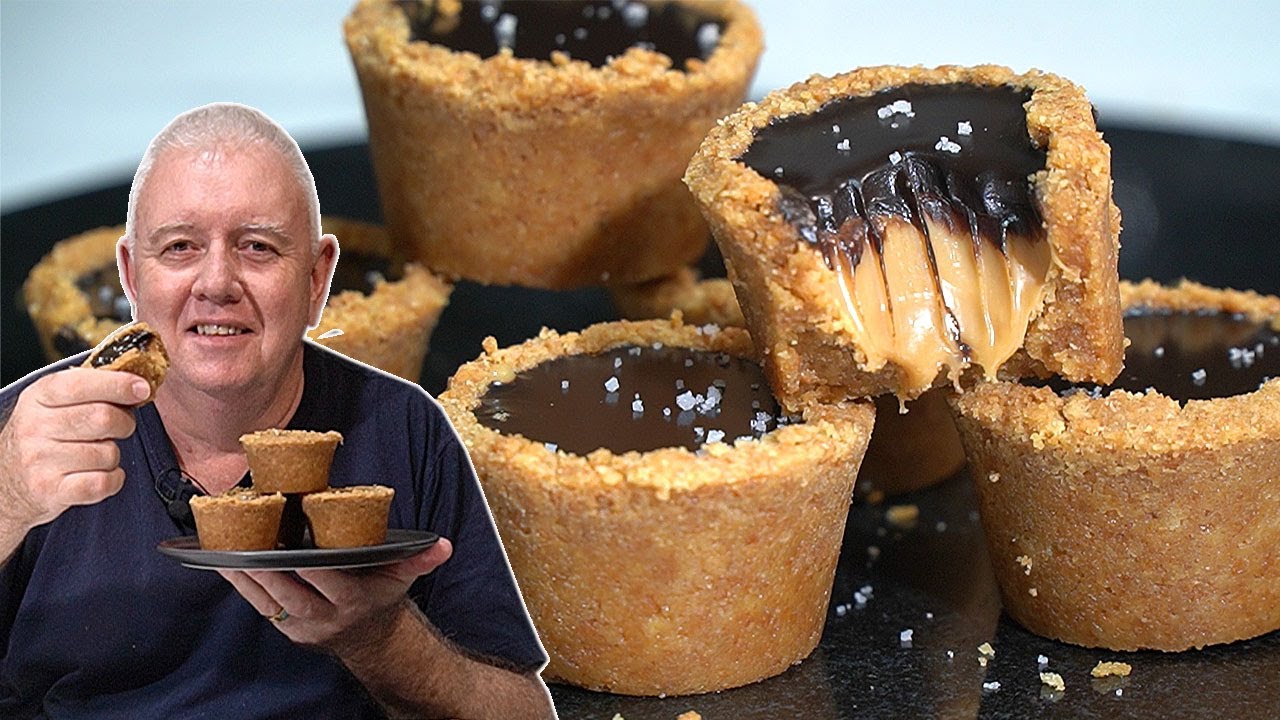 No Bake Chocolate Caramel Tarts &ndash; No Oven Required In Under an HOUR