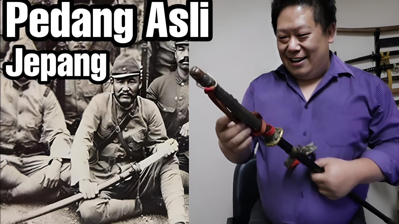 PEDANG ASLI JEPANG !