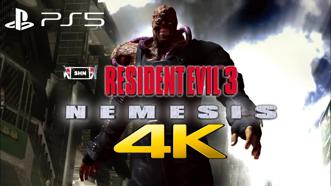 Resident Evil 3 Nemesis Classic PS5Pro Version  Full Game | 4K | Walkthrough Gameplay  No Commentary