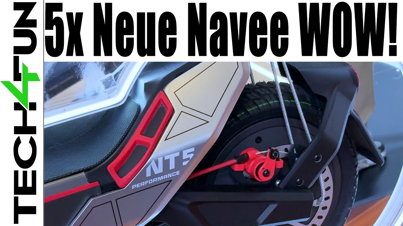 E-Scooter Revolution? | E-Scooter Hersteller Navee haut raus! | WOW!