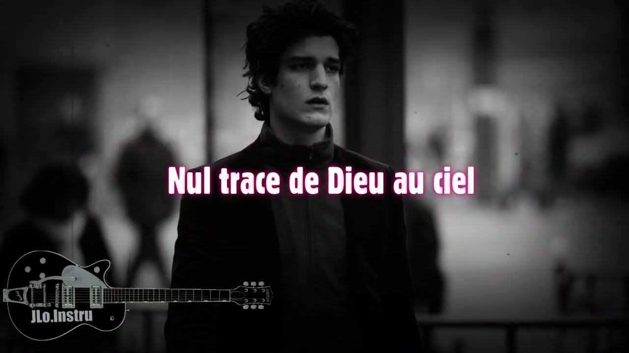 Les Yeux Au Ciel - Louis Garrel - Karaoke - Instrumental - Les Chansons d'Amour Soundtrack