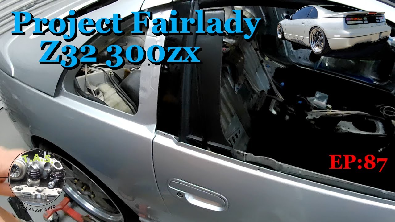 Door Glass Install, New Regulators, Lift Motor Refurb. Nissan Z32 300zx Twin Turbo Mega Build