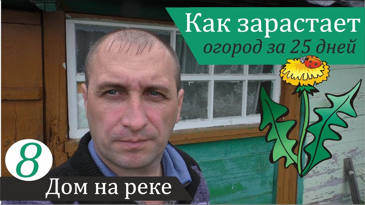 Дикий огород: 25 дней без человека. Дом на реке, часть 8