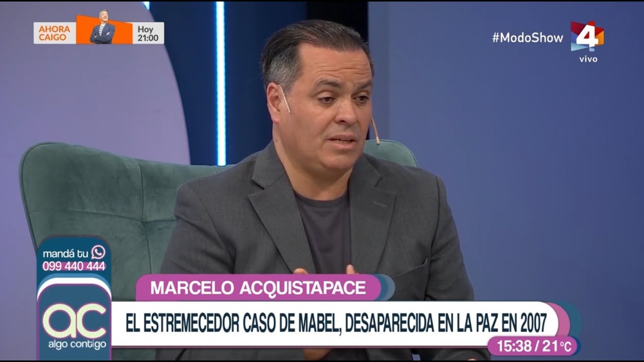 Algo Contigo - Marcelo Acquistapace: El estremecedor caso de Mabel, desaparecida en La Paz en 2007