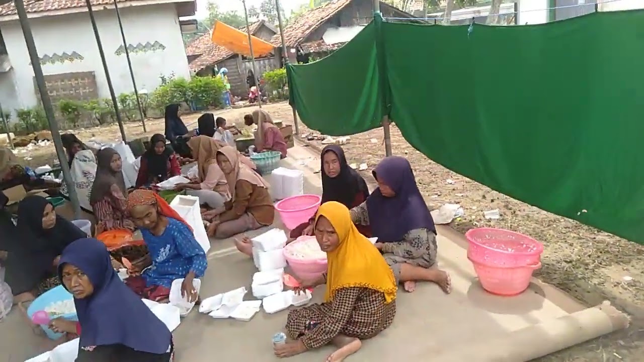 Persiapan isrok mi'raj nanti malam 